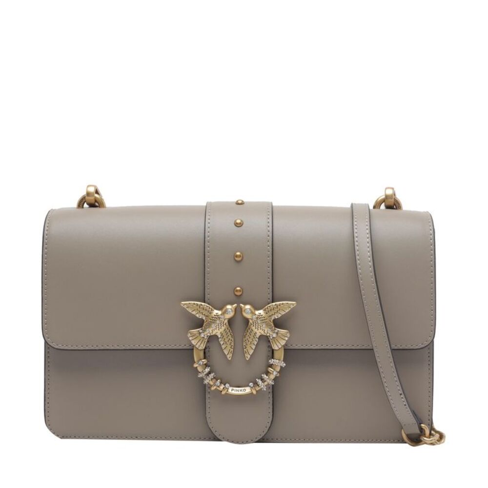 Pinko Women Medium Love One Jewel Buckle Crossbody Bag